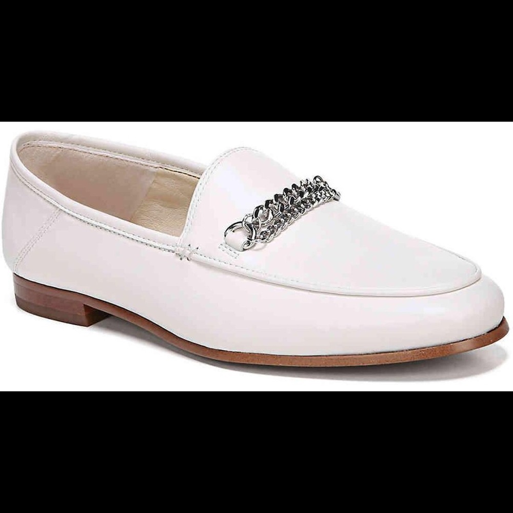 Sam Edelman Lorenzo White Loafers